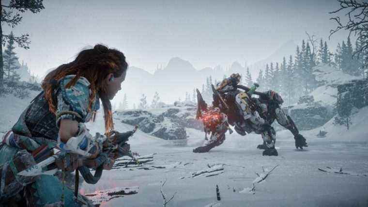 Un joueur d’Horizon Zero Dawn oppose 50 observateurs à un Thunderjaw