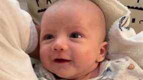 Bébé Jayce Osteen souriant.  (GoFundMe)