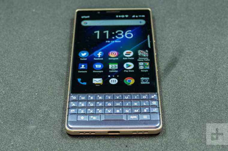 Un nouveau BlackBerry avec clavier est toujours au programme pour 2022