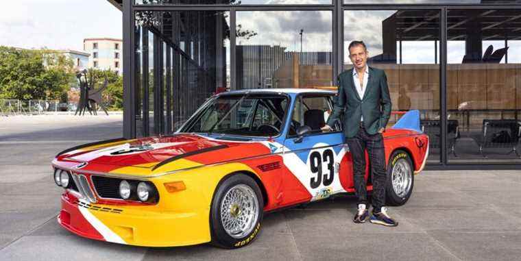 Une BMW 3.0 CSL de 1975, tout comme grand-père rendu célèbre