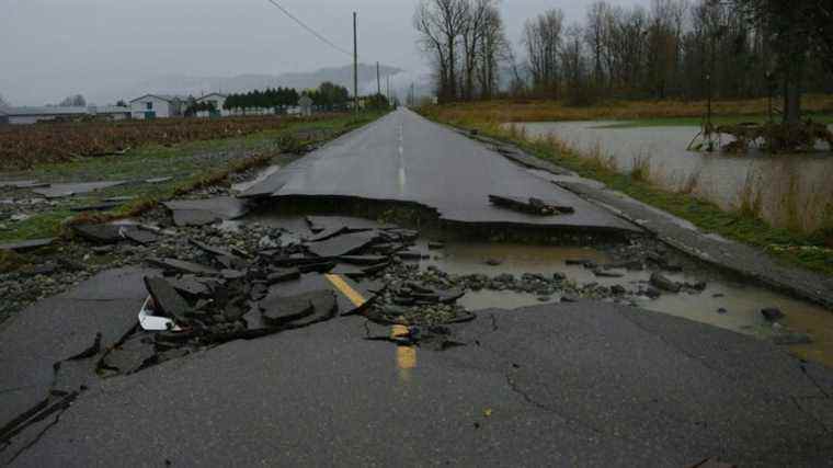 Une terre qui se réchauffe détruira nos routes