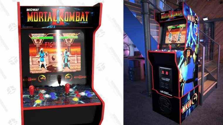 Venez ici et économisez 50 $ sur l’armoire d’arcade Mortal Kombat Legacy d’Arcade1Up