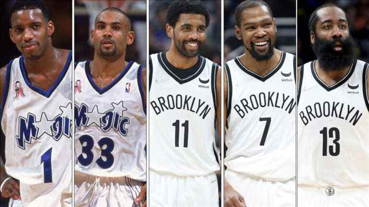 Vingt ans après les blessures refusées à Grant Hill et Tracy McGrady à Orlando, en est-il de même avec Kyrie Irving, James Harden et Kevin Durant à Brooklyn ?