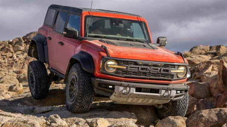 Voici combien coûtera le Ford Bronco Raptor 2022