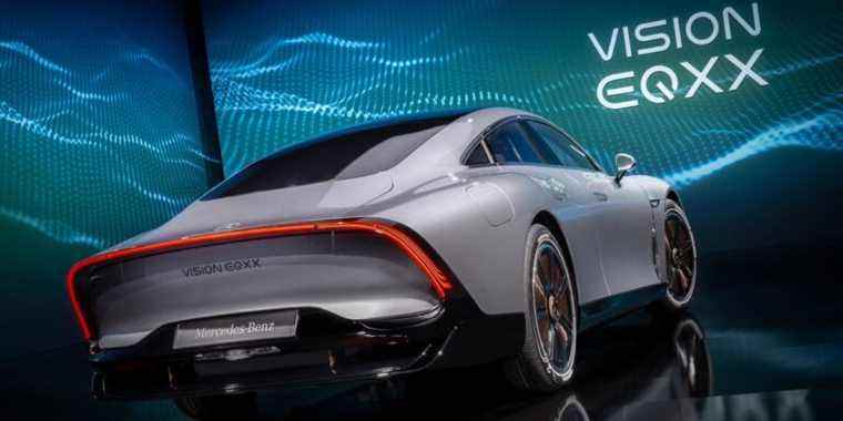 Voir les photos du concept Mercedes-Benz Vision EQXX