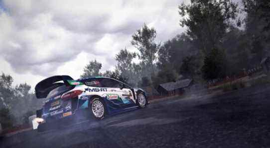 WRC 10 Power glisse sur le commutateur en mars