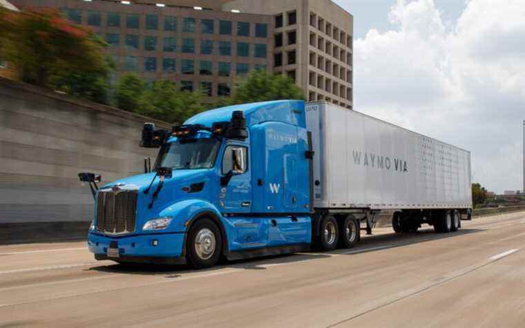 Waymo a son premier client de camionnage autonome commercial