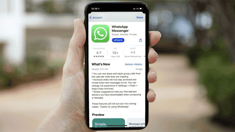 WhatsApp nous donne un aperçu de la migration du chat Android vers iOS