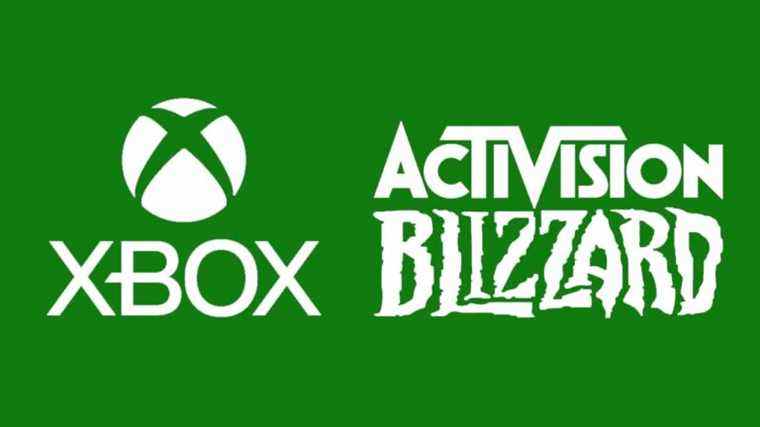 Xbox pour acheter Activision Blizzard
