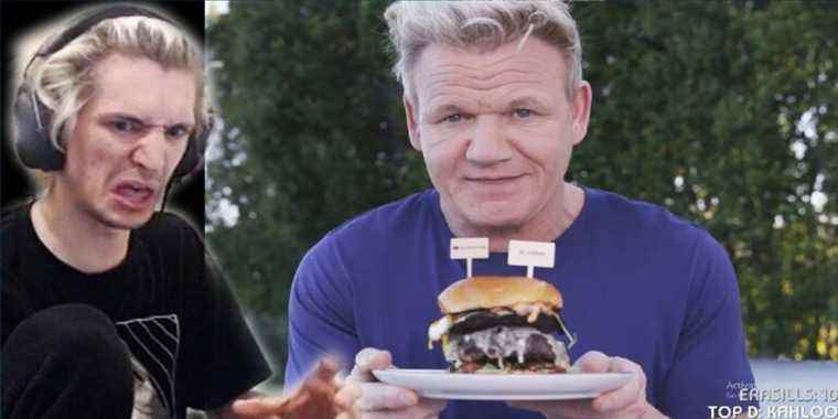 xQc répond à Gordon Ramsay demandant ce qu'est Twitch
