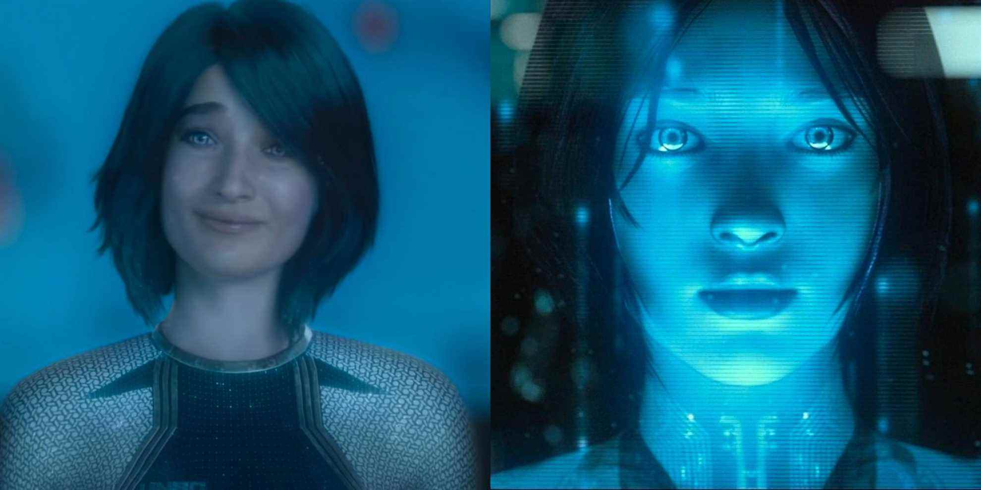 Bien sûr, nous nous plaignons que Cortana n'est pas assez bleue dans l'émission télévisée Halo
