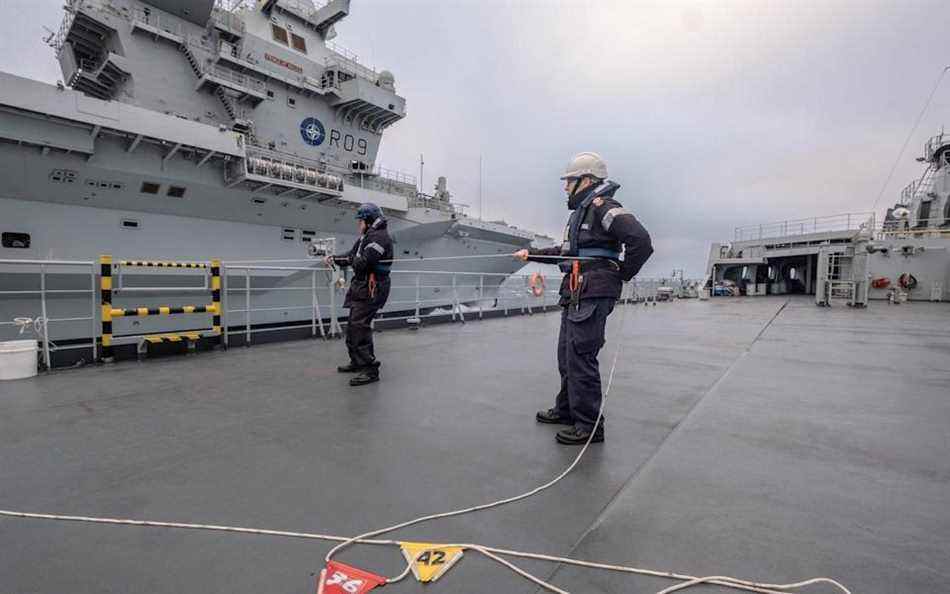 Le porte-avions de la Royal Navy HMS Prince of Wales - Matt Bromage / Royal Navy