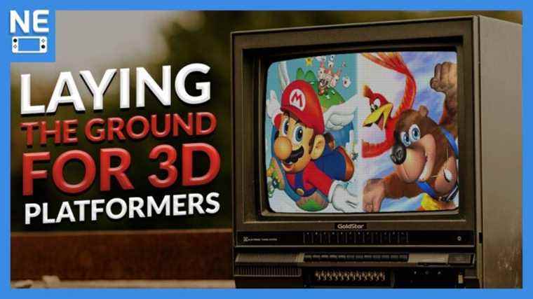 mario 64 banjo kazooie 3d platformers