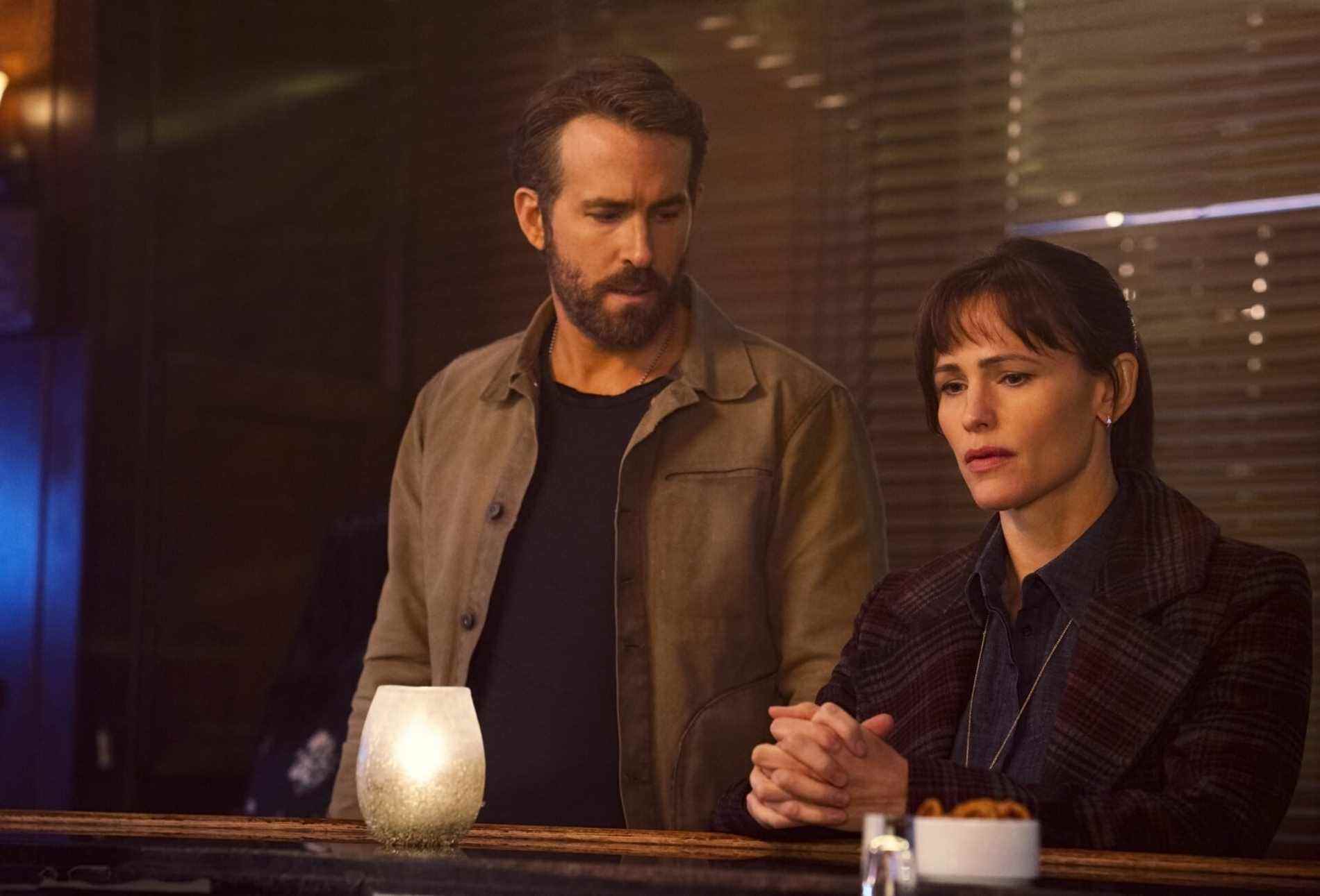 Les premières images du projet Adam Ryan Reynolds Voyage dans le temps Zoe Saldana