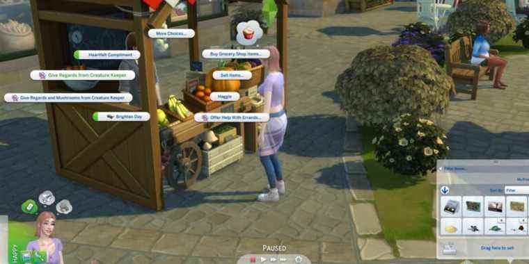 Les Sims 4: Comment aider les voisins et faire des courses
