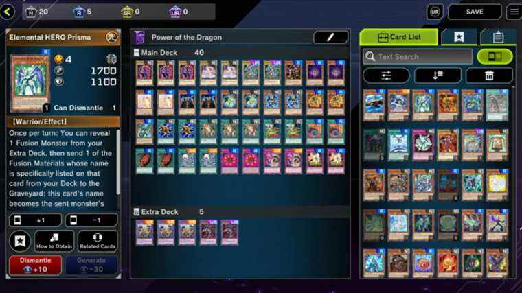 Guide de fabrication de cartes YuGiOh Master Duel – Comment obtenir des CP et des cartes artisanales

