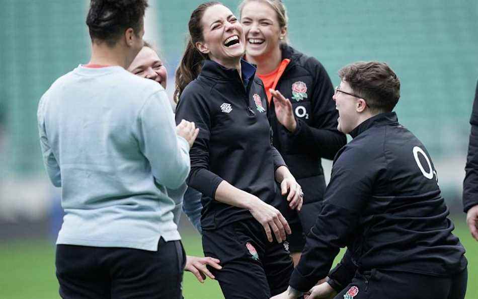 Duchesse de Cambridge, Angleterre Rugby, Twickenham - Yui Mok / PA