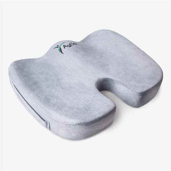 Coussin de siège en mousse confort orthopédique Aylio Coccyx