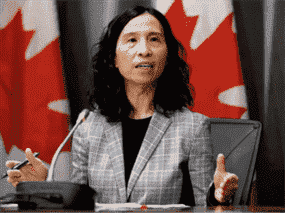 L'administratrice en chef de la santé publique du Canada, la Dre Theresa Tam.