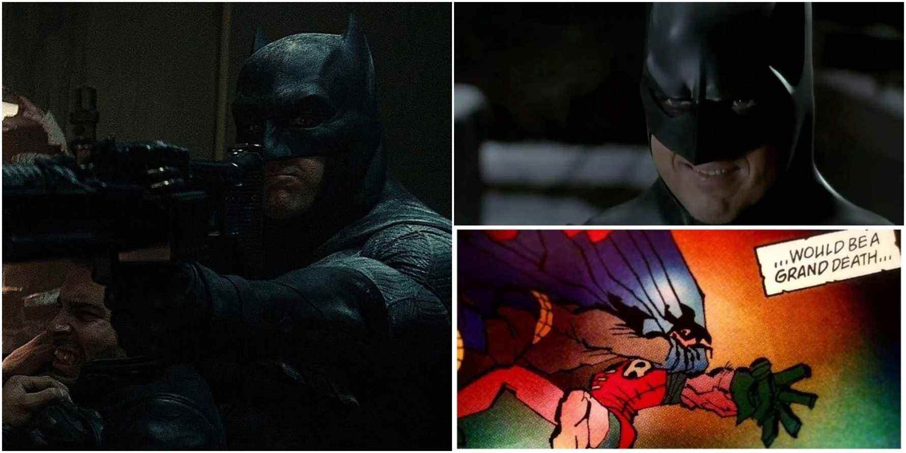 DC : 8 fois Batman a enfreint sa règle 