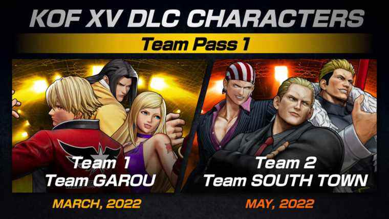 La feuille de route des personnages DLC de King of Fighters XV annoncée    
