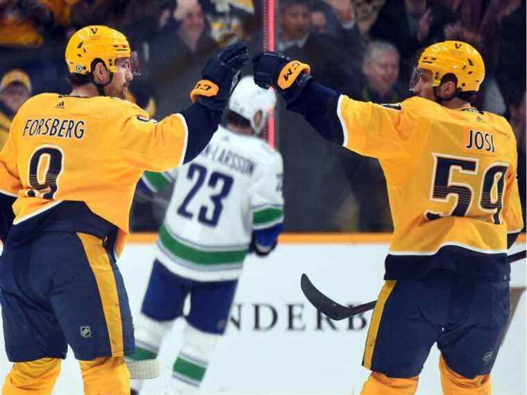 Predators 4, Canucks 2 : Pas d’attaque sournoise pour sauver quelque chose de la finale du voyage