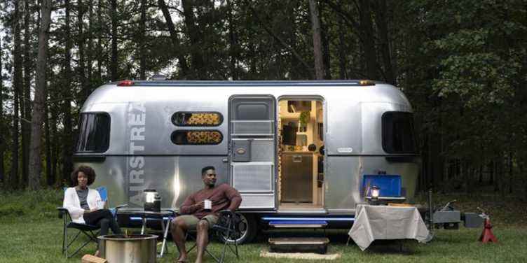 C’est l’idée d’Airstream d’une remorque de voyage EV alimentée par batterie