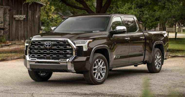 Les estimations de consommation de carburant hybride du Toyota Tundra 2022 dévoilées