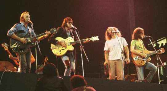 Crosby, Stills, Nash & Young se réunissent… contre Spotify