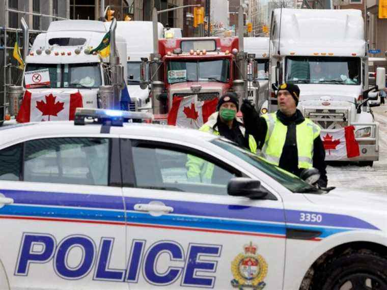 La réponse militaire à la manifestation d’Ottawa « n’est pas dans les cartes », dit Trudeau