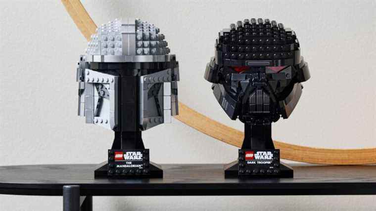 De nouveaux casques Mandalorian Lego Star Wars sont en précommande, y compris le Dark Trooper