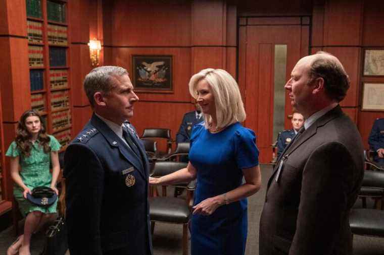  Space Force : Saison 2 ;  Netflix taquine le retour de la série Steve Carrell (regarder)
