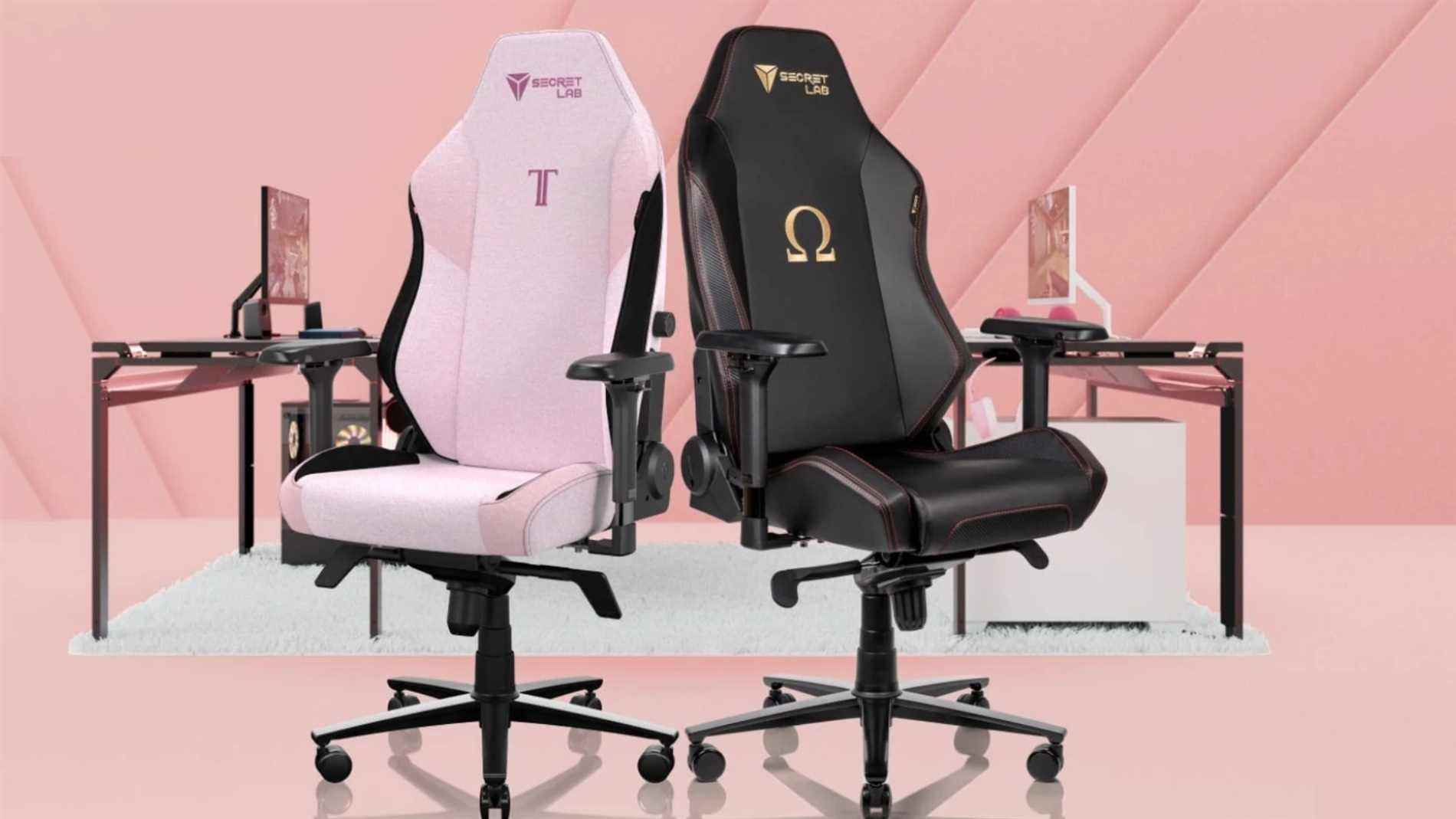 L'amour est dans la chaise - économisez jusqu'à 130 $ sur les chaises Secretlab pour la Saint-Valentin
