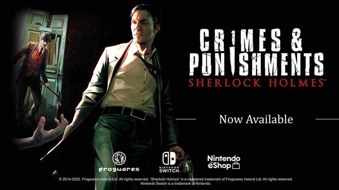 Bande-annonce de lancement de Crimes and Punishments Switch
