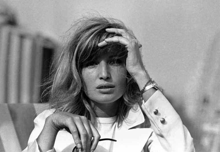 FILE - Monica Vitti poses for a portrait at the Venice Film Festival, where she is seen in 1964. Monica Vitti, the versatile blond star of Michelangelo Antonioni's "L'Avventura" and other Italian alienation films of the 1960s, and later a leading comic actress, has died. She was 90. (AP Photo, File)