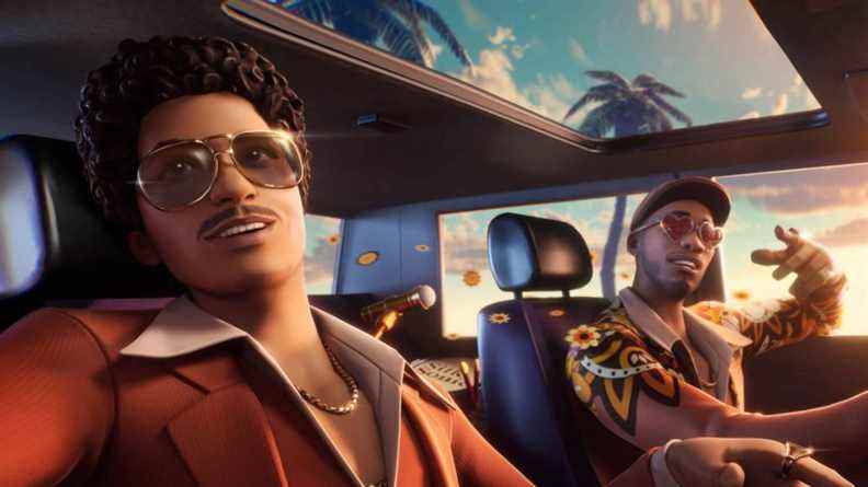 Silk Sonic Duo Bruno Mars et Anderson .Paak rejoignent la série d'icônes de Fortnite
