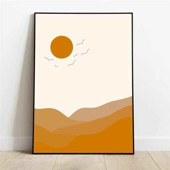 Art mural GyloILLustrations Sunrise