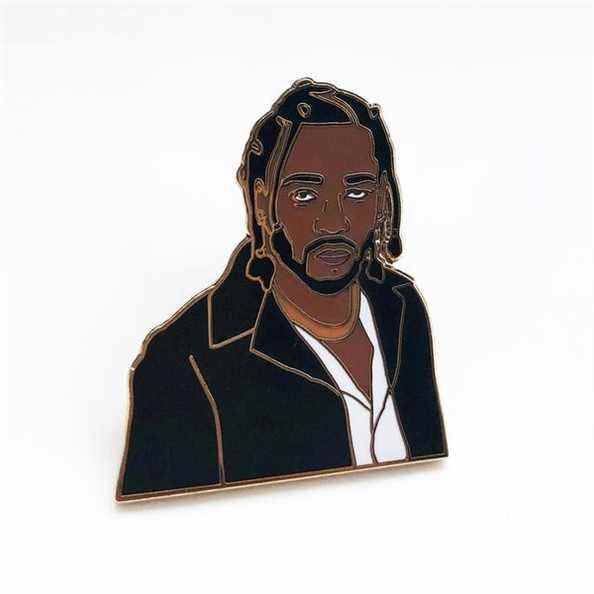 Broche en émail Kendrick