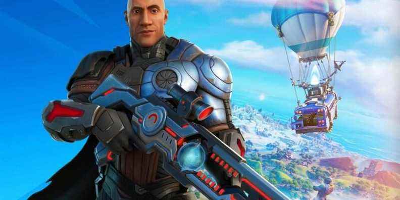 La Fondation, interprétée par Dwayne 'The Rock' Johnson, désormais déverrouillable à Fortnite