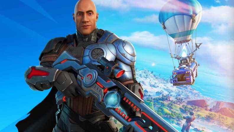 La Fondation, interprétée par Dwayne 'The Rock' Johnson, désormais déverrouillable à Fortnite
