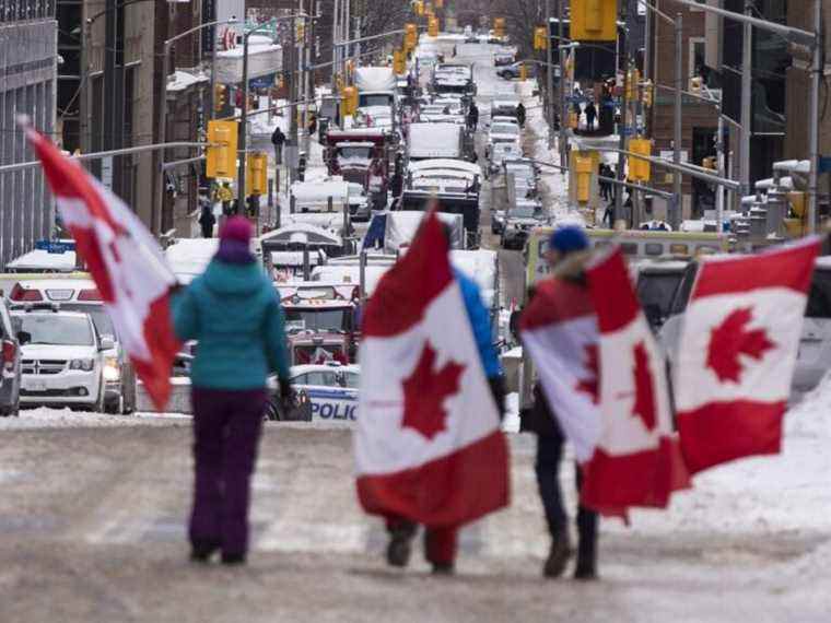 Un convoi de camionneurs pourrait montrer où se dirige ensuite le parti conservateur