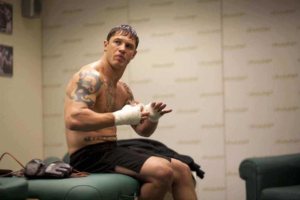 Tom Hardy dans le rôle de Tommy Conlon dans Warrior.