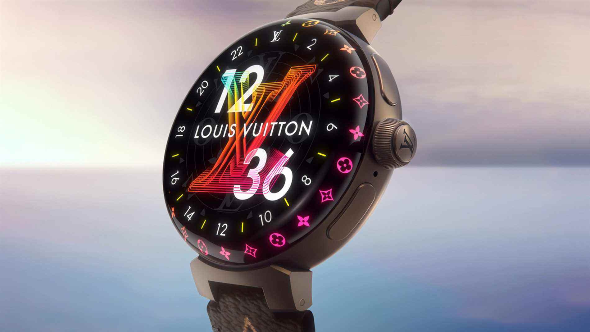 une montre connectée louis vuitton