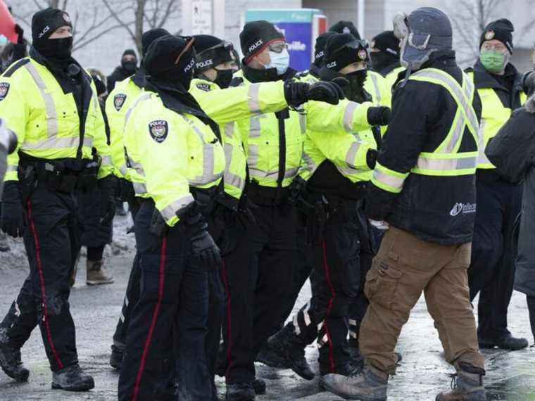 «Tout le monde est au point de rupture»: la commission de police demande plus d’aide alors que la manifestation à Ottawa se renforce