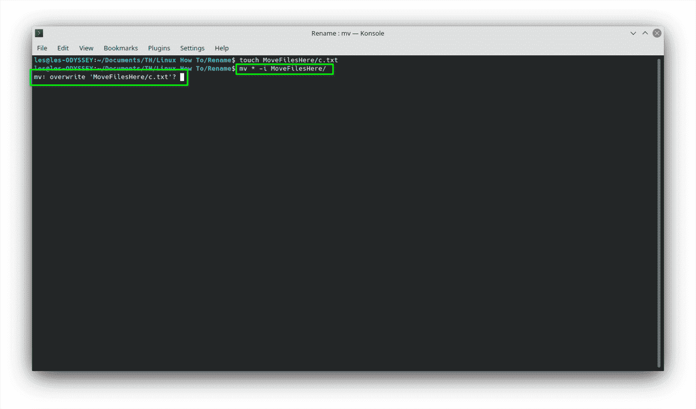 Déplacer et renommer des fichiers sous Linux