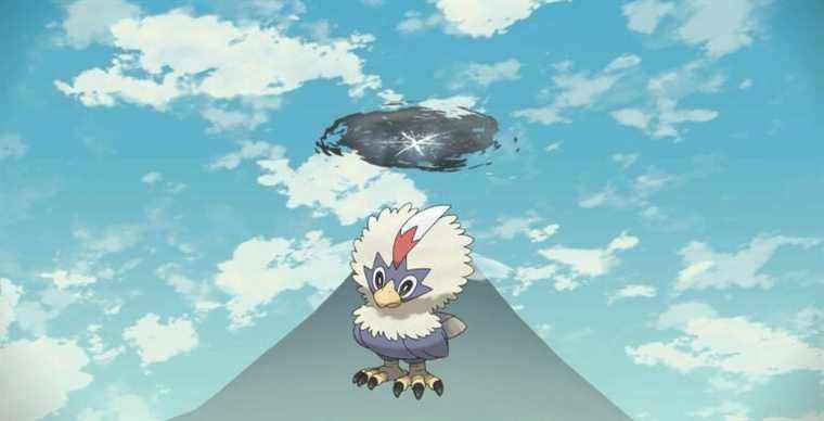 Pokemon Legends: Arceus - Emplacement Alpha Rufflet
