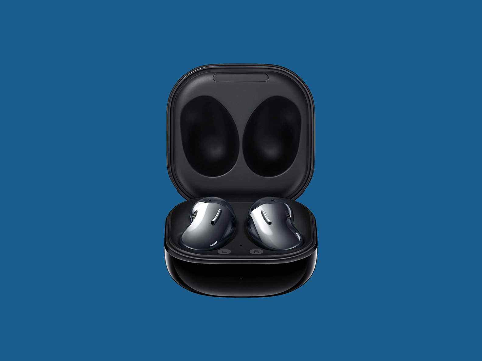 Samsung Galaxy Buds Live dans un étui de chargement