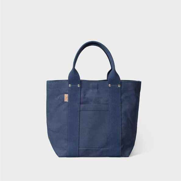 Sac fourre-tout en toile épaisse (bleu marine)