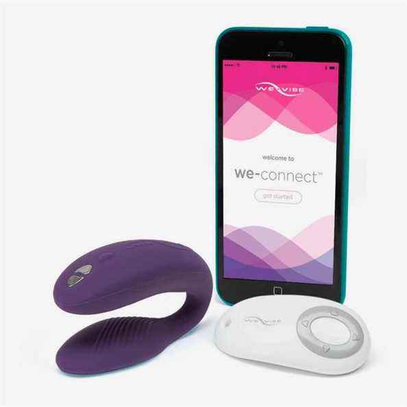 We-Vibe Sync Remote and App Control Vibromasseur pour couple rechargeable