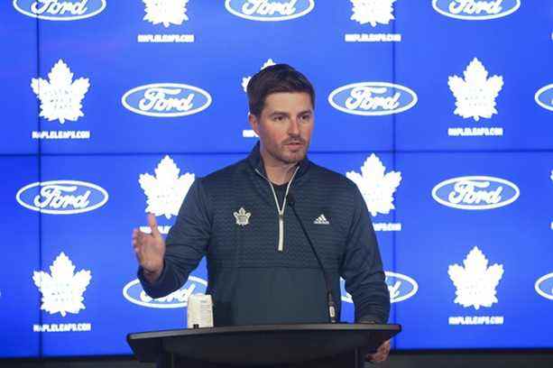 À quelques semaines de la date limite des échanges, Dubas veut voir ce qu’une formation complète des Maple Leafs peut accomplir